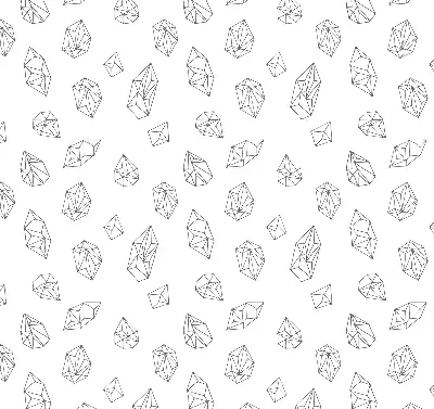 Roller blind for large window geometric shapes pattern