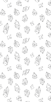 Roller blind for large window Geometric shapes