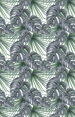 Fabric roller blind leaves design
