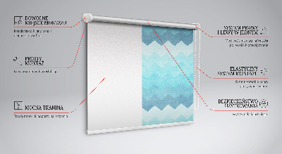 Fabric roller blind Painted Mountains