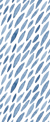 Roller blind for large window Painted grains