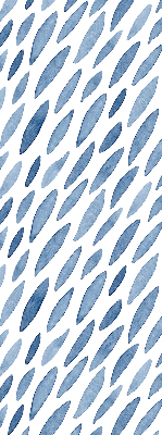 Roller blind for large window Painted grains