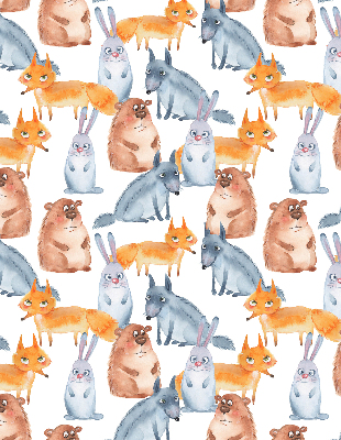 Modern roller blind Animals