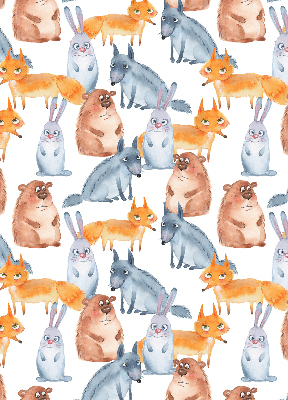 Modern roller blind Animals