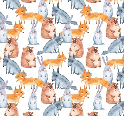 Modern roller blind Animals