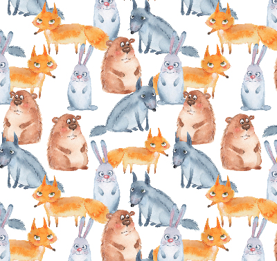 Modern roller blind Animals