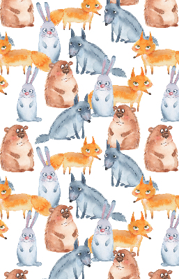 Modern roller blind Animals