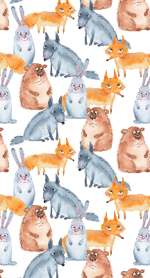 Modern roller blind Animals