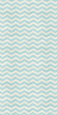Roller blind for large window Blue zigzags