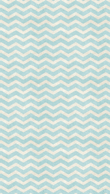 Roller blind for large window Blue zigzags