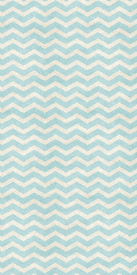 Roller blind for large window Blue zigzags