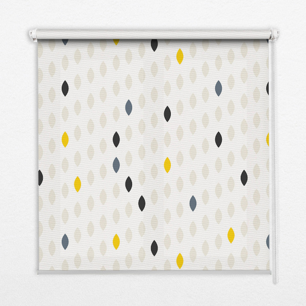 Modern roller blind Colorful grains
