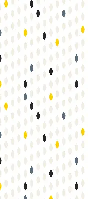 Roller blind with a colorful grains print