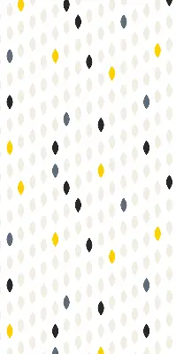 Roller blind with a colorful grains print