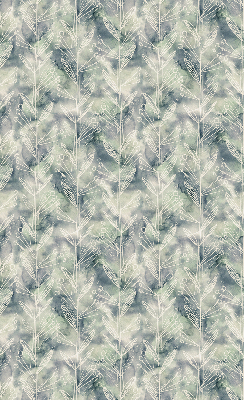 Roller blind for large window Sketch of a plant on a colored background