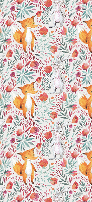 Roller blind for large window Animals and plants