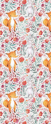 Roller blind for large window Animals and plants