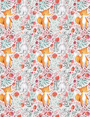 Roller blind for large window Animals and plants