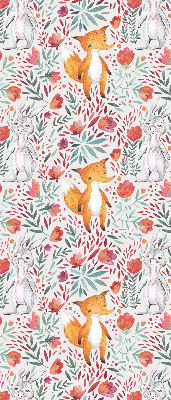 Roller blind for large window Animals and plants