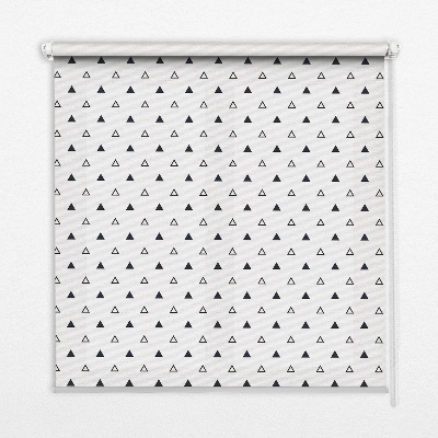 Fabric roller blind Triangles