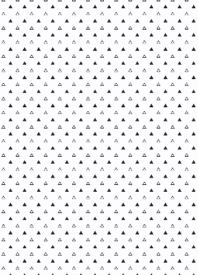 Fabric roller blind Triangles