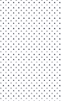 Fabric roller blind Triangles