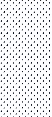 Fabric roller blind Triangles