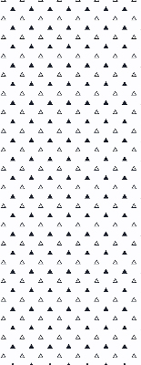 Fabric roller blind Triangles