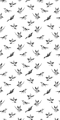 Modern roller blind Birds