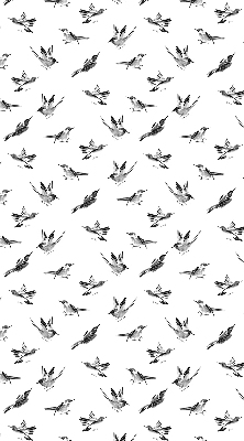 Modern roller blind Birds