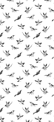 Modern roller blind Birds