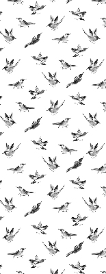Modern roller blind Birds