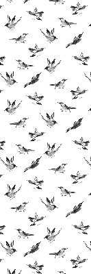 Modern roller blind Birds