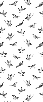 Modern roller blind Birds