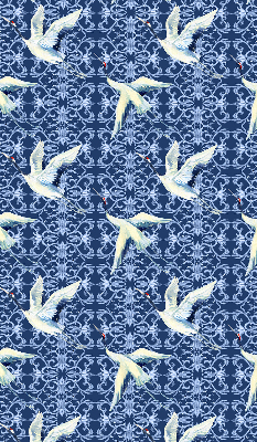 Modern roller blind Herons