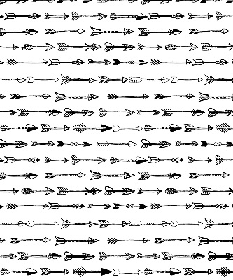 Fabric roller blind Sketch of arrows