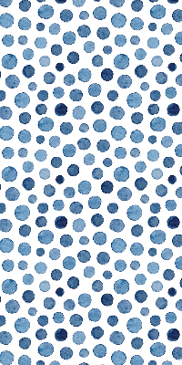 Modern roller blind Blue dots