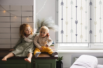 Roller blind for large window Shots