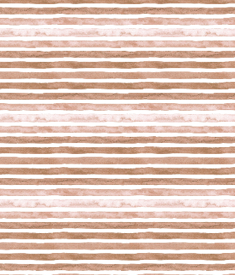 Fabric roller blind Brown painted stripes