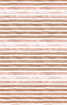 Fabric roller blind Brown painted stripes