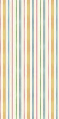 Modern roller blind with colorful vertical stripes