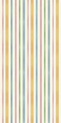 Modern roller blind with colorful vertical stripes
