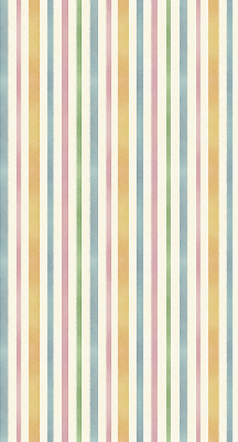 Modern roller blind with colorful vertical stripes