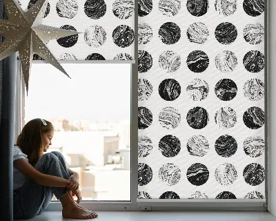 Roller blind modern granite design