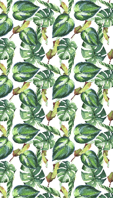 Fabric roller blind Tropical plants
