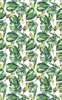 Fabric roller blind Tropical plants