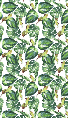 Fabric roller blind Tropical plants