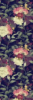 Fabric roller blind Flowers