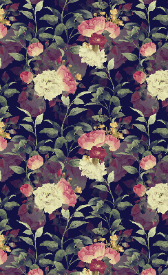 Fabric roller blind Flowers