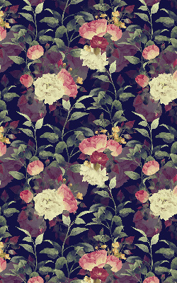 Fabric roller blind Flowers
